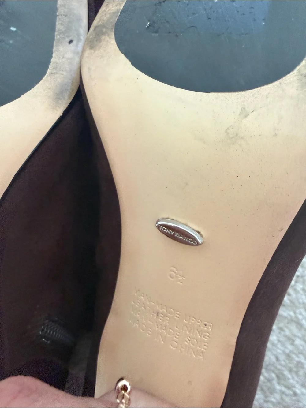 Tony Bianco Boots Fancy Over The Knee Stretch Suede in Chocolate Brown